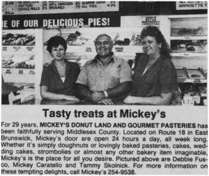 mickys donuts east brunswick