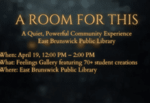 A Room for This: A Quiet, Powerful Community Experience Comes to East Brunswick Public Library A Room for This