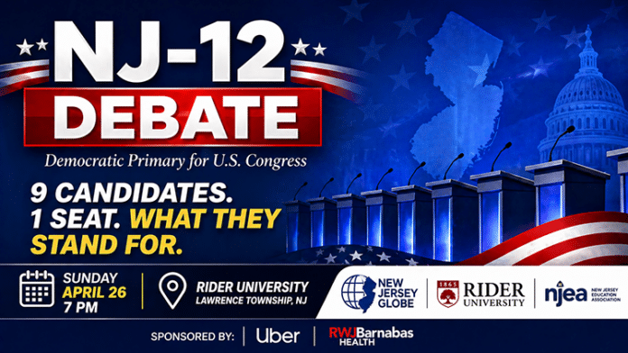 NJ-12 Debate Draws Large Field — How East Brunswick’s Mayor Fit Into a Divided Stage