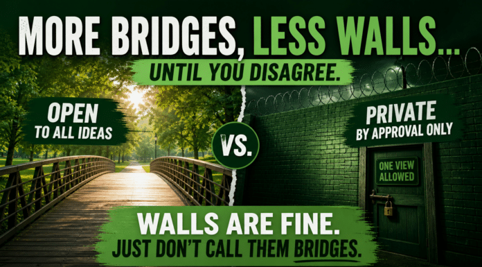 Public Conversations vs. Private Spaces