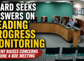 Board Seeks Answers on Reading Progress Monitoring as Parent Shares Concerns Board Seeks Answers on Reading Progress Monitoring as Parent Shares Concerns