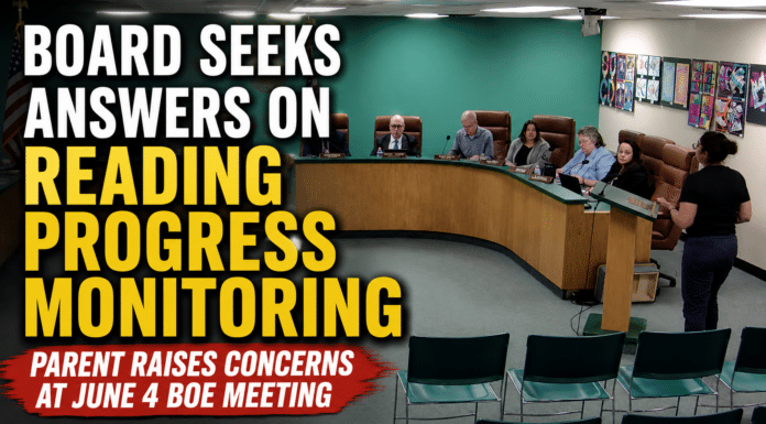 Board Seeks Answers on Reading Progress Monitoring as Parent Shares Concerns Board Seeks Answers on Reading Progress Monitoring as Parent Shares Concerns