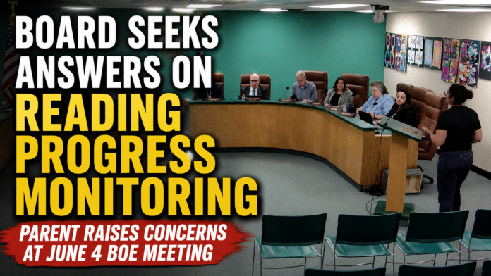 Board Seeks Answers on Reading Progress Monitoring as Parent Shares Concerns