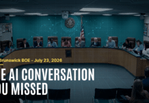 I Almost Missed It Too: The AI Conversation at the East Brunswick BOE Meeting That Stuck With Me AI in education