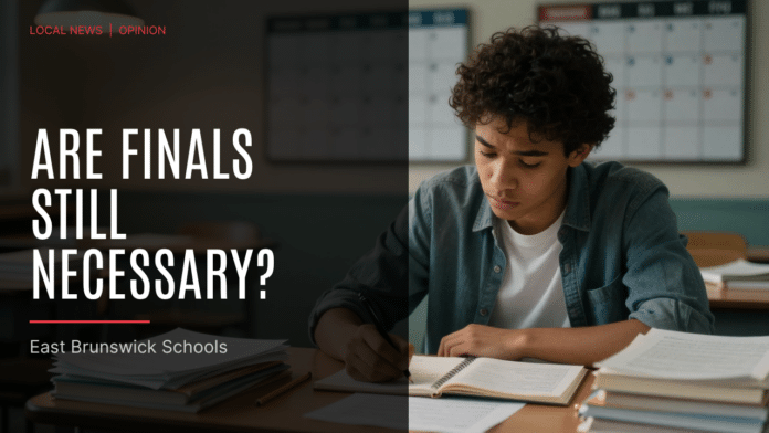 East Brunswick midterms and finals