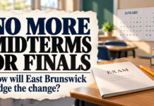 East Brunswick Dropped Midterms and Finals. Its Documents Don’t Say How the Change Will Be Judged. East Brunswick Dropped Midterms and Finals. Its Documents Don't Say How the Change Will Be Judged.