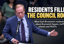 East Brunswick Residents Filled the Council Room Monday. Here’s What They Said. East Brunswick Residents Filled the Council Room Monday. Here's What They Said.