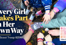 In Girl Scout Troop 82590, Every Girl Takes Part in Her Own Way In Girl Scout Troop 82590, Every Girl Takes Part in Her Own Way