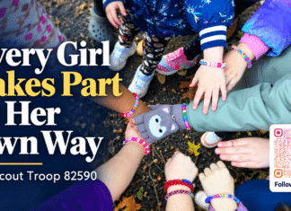 In Girl Scout Troop 82590, Every Girl Takes Part in Her Own Way In Girl Scout Troop 82590, Every Girl Takes Part in Her Own Way