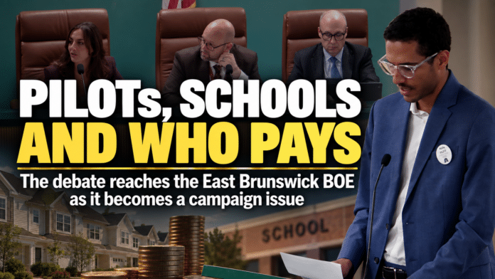 PILOTs and School Taxes Become a Campaign Issue as East Brunswick BOE Examines Who Pays
