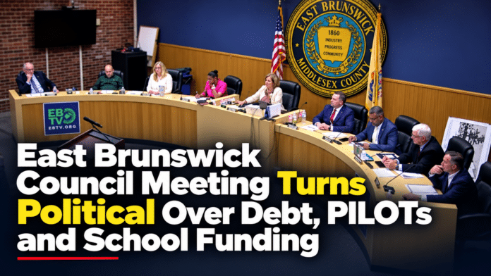 East Brunswick Council Meeting Turns Political Over Debt PILOTs and School Funding