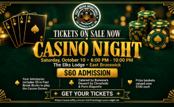 Fast Break Basketball Hosting Casino Night Fundraiser in East Brunswick